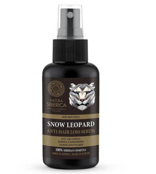 Natura Siberica Men Ser natural impotriva caderii parului Snow Leopard 100ml