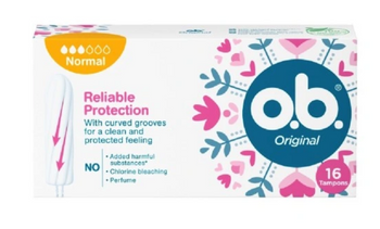 OB Original Normal sanitary tampons 16 pcs