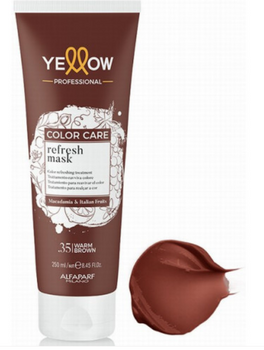 Alfaparf YELLOW Color Care Warm Brown Mask .35 Warm brown 250 ml