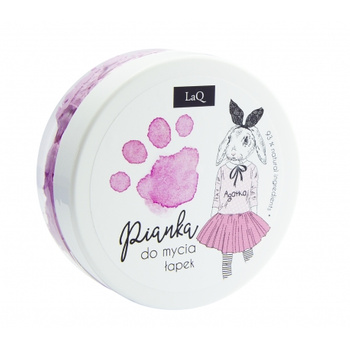 Laq Schiuma per lavare le zampe Rosa 50ml
