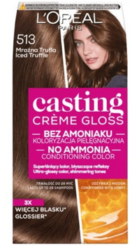 L'Oreal Paris Casting Creme Gloss Farba do włosów 513 Mroźna Trufla