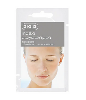 Ziaja Vegan Masca demachianta cu argila gri 7g