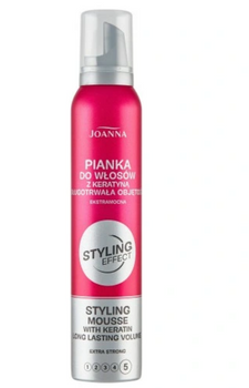 Joanna Styling Effect Pianka do włosów Ekstramocna z Keratyną 150 ml