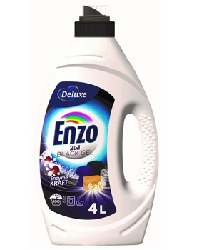 DELUXE ENZO Gel detergente nero 4 L