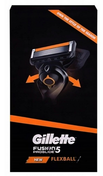 Gillette Fusion5 Proglide Flexball Maszynka do golenia +5 wymiennych wkładów
