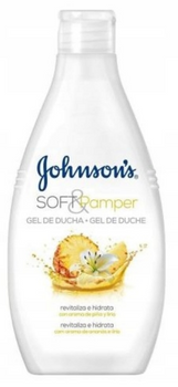 Gel de duș Johnson's Soft &amp; Pamper Pineapple &amp; Lily 400 ml