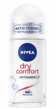 Nivea Women Dry Comfort Antiperspirant in a 50 ml roll-on