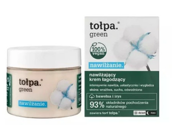 Tolpa Green Facial Moisturizing Cream to soothe irritation 50 ml
