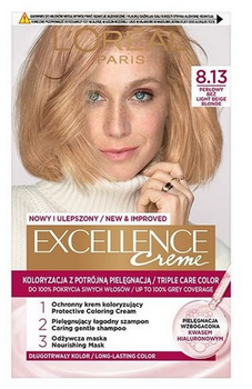 L'Oreal Paris Excellence Creme Hair Colour 8.13 Bej perlat