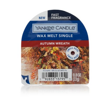 Yankee Candle Classic Wax Autumn Wreath 22 g