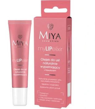 Miya Cosmetics myLIPelixir Lip Oil umplere naturală Rose 10 g