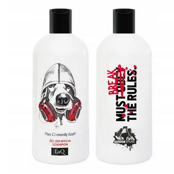 Laq Washing gel and hair shampoo 2in1 300 ml DOG
