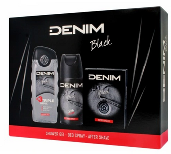 Denim Black Geschenkset für Männer