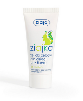 Ziajka Gel dentale per bambini senza fluoro da 1 dente 50 ml