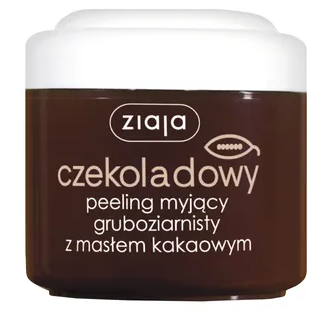 Ziaja Czekoladowy peeling myjący gruboziarnisty z masłem kakaowym 200ml