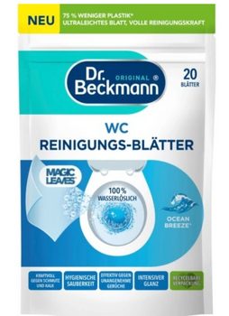 Dr.Beckmann Magic Ocean Breeze toilet cleaning wipes 20 stitches