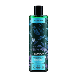 Vis Plantis Shampoo für trockenes und stumpfes Haar 400 ml Lakritz+Linde+Marshmallow