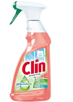 Clin Windows &amp; Mirrors Pro Nature Grapefruit Spray 500 ml