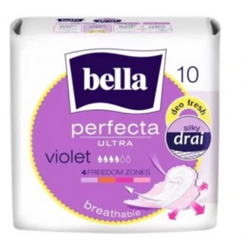 Bella Perfecta Violet Thin winged sanitary napkins 10 pcs