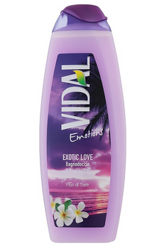 Vidal Exotic Love Shower Gel 600 ml