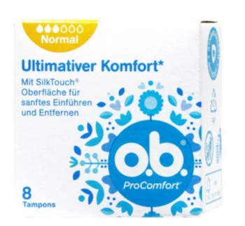 OB ProComfort Normal sanitary tampons 8 pcs