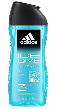 Adidas Ice Dive 3W1 Shower Gel 250 ml