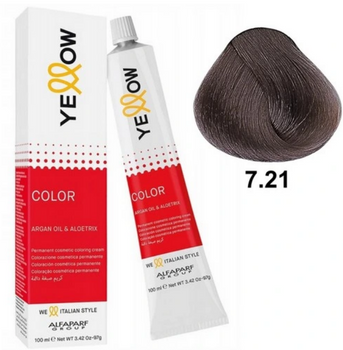 Alfaparf YELLOW Color Permanent 7.21 Paint 100 ml