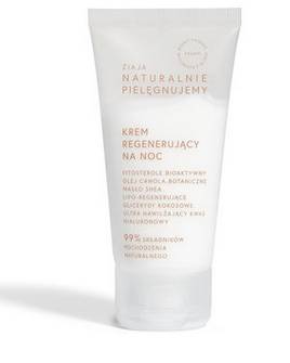 Ziaja Naturally Care. Regenerating night cream 50 ml