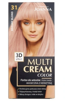 Joanna Multi Cream Color Hair dye Rose Blonde 31.5