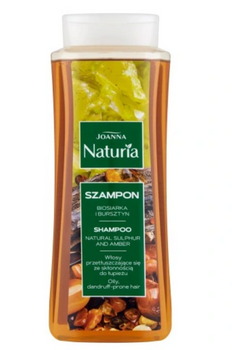 Joanna Naturia Shampoo with Biosulphur and Amber 500 ml