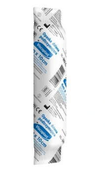 Viscoplast knitted support bandage 4m x 10cm 1 pc