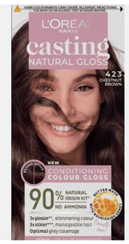L'Oreal Paris Casting Creme Gloss Haarfarbe 423 Kastanienbraun