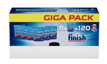 Finish All in 1 Regular dishwasher tablets 120 pcs