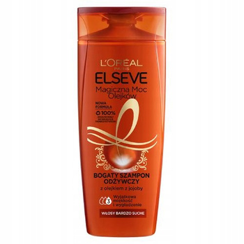 Elseve Rich Sampon Ulei de jojoba hrănitor 400ml