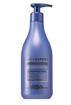 Loreal Blondifier Cool Shampoo neutralizzante dei toni gialli per capelli decolorati 500 ml