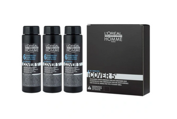 Loreal Homme Cover 5 tonisierende Haarfarbe 6 Dunkelblond3x50 ml