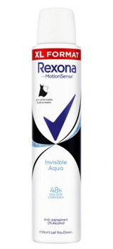 Rexona Motion Sense Unsichtbares Aqua Deodorant für Frauen 200 ml