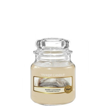 Borcan mic Yankee Candle Cașmir cald 104g