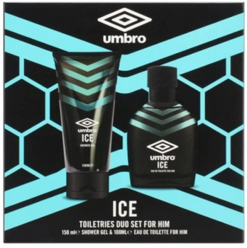 Umbro Ice Zestaw Kosmetyków dla mężczyzn Woda Toaletowa+Żel pod prysznic
