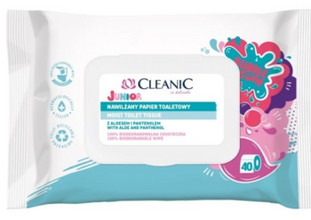 Cleanic Junior moistened paper 40 pcs