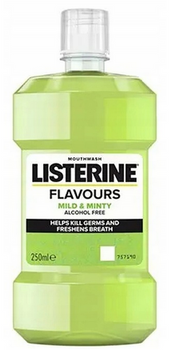 Listerine Flavours Mild & Minty Płyn do płukania jamy ustnej 250 ml