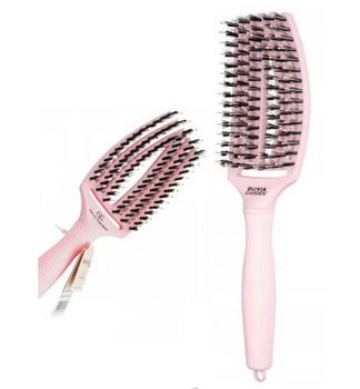 Olivia Garden 95 Finger Brush Pensula roz pastel