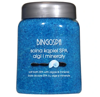 BingoSpa Salt Bath SPA - Bagno SPA al sale con alghe e minerali - 850 g