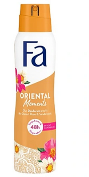 Fa Moment Oriental Dezodorant Damski Róża Pustynna i Drzewo Sandałowe 150 ml