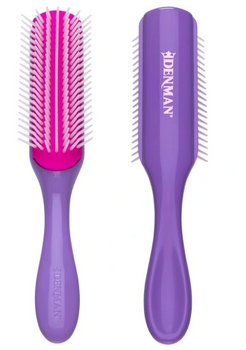 Denman D3 African Violet 7 Row Hair Brush