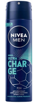 Nivea Men Ultra Charge Antyperspirant  w spray'u 150 ml