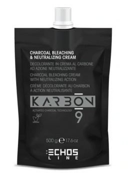 ECHOSLINE KARBON 9 Charcoal Bleaching Cream 500 g