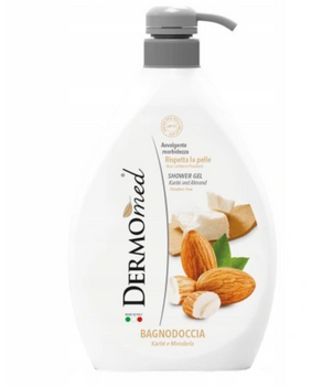 Dermomed Shower Gel with Pump Mandorla Almond 1 Litre
