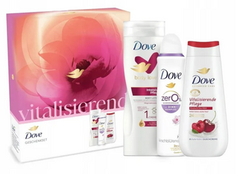 Set cadou Dove 3 piese Vitalizing pentru femei