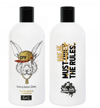 Laq Gel lavacapelli e shampoo 2in1 300 ml CONIGLIO